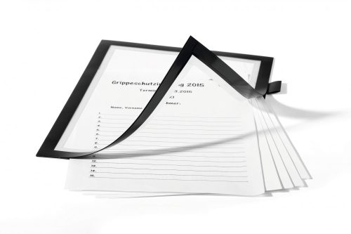 Duraframe NOTE A4 - fekete (4993-01) jegyzettartó, takarítási naplóhoz