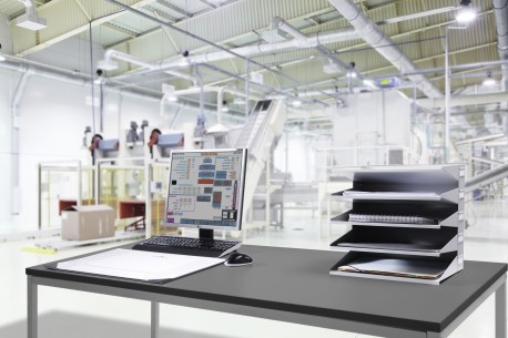 FÉM irattartó 5 x A4 (3360-10) SZÜRKE