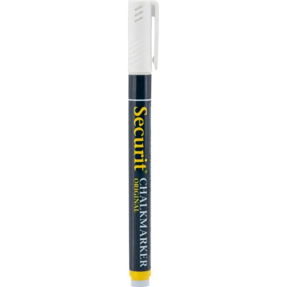 Krétamarker FEHÉR SMA100 (1-2mm) - vízzel lemosható