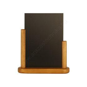   Elegant A5 krétás menütartó - FAtalp tölgy - Securit® (ELE-TE-ME)