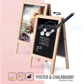 Megállítótábla - A5 Menütartó (SBS-B-MNI)