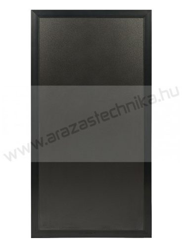 MultiBoard krétatábla 114x60cm (kültérre is) ezüst keret