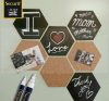 Silhouette Wall boards - HEXAGON SET (FB-CB-HEX)