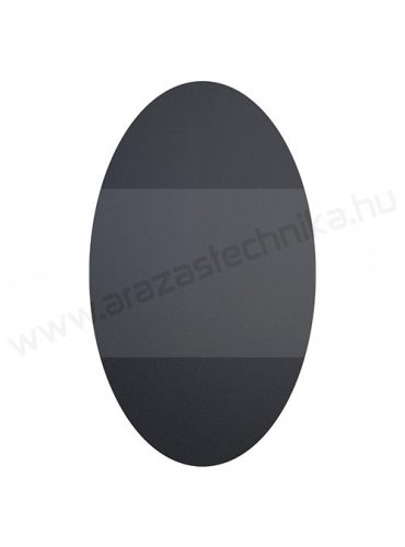 Fekete matrica 8,5x5cm (CS-OVAL-8)