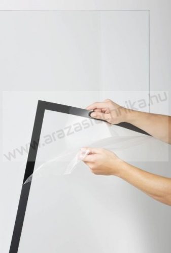 Duraframe® SUN B1 infokeret 70x100cm üvegre (5007-23) UV álló - ezüst