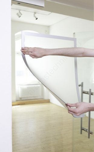 Duraframe® POSTER B1 - ezüst 70x100cm infokeret (5056-23) öntapadó hátlap