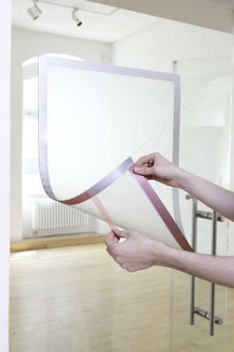 Duraframe® POSTER B1 - ezüst 70x100cm infokeret (5056-23) öntapadó hátlap