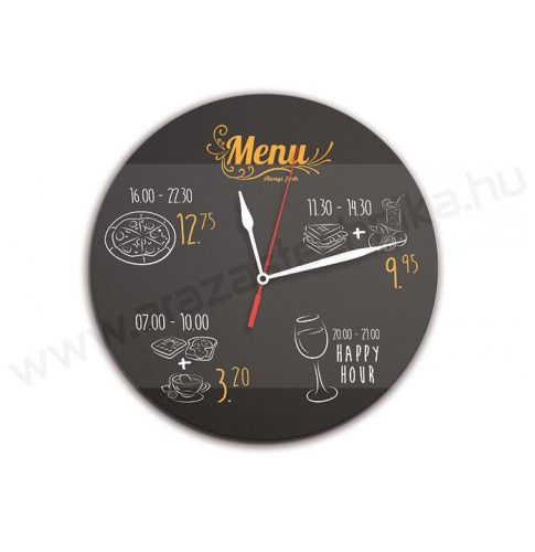 Óra - krétás - Securit® Clock Chalkboards (FB-CLOCK)