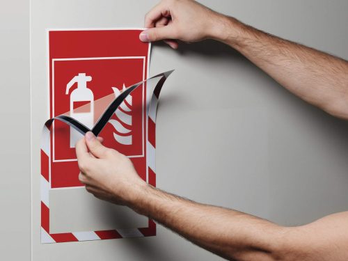 Duraframe® MAGNETIC SECURITY A4 - (4945-132) infokeret fémre