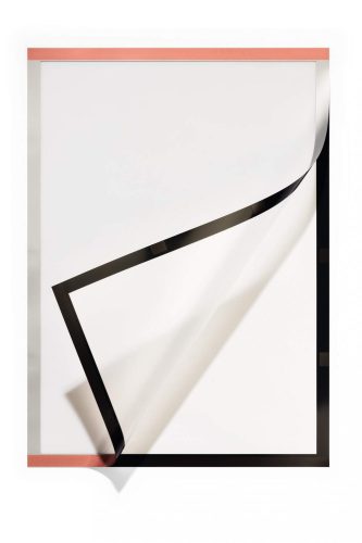 Duraframe® POSTER A1 - fekete infokeret (5055-01) öntapadó hátlap