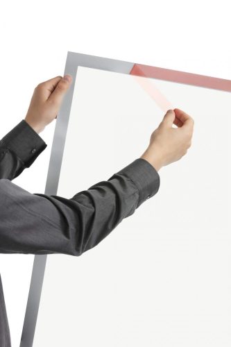 Duraframe® POSTER A1 - fekete infokeret (5055-01) öntapadó hátlap