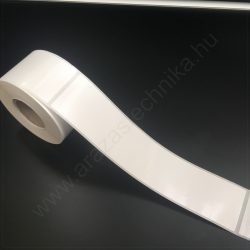 50x225 mm PP Gloss White műanyag címke 200 db/40