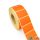 50x25mm TT papír címke (1.000db/tek) -  fluo NARANCS