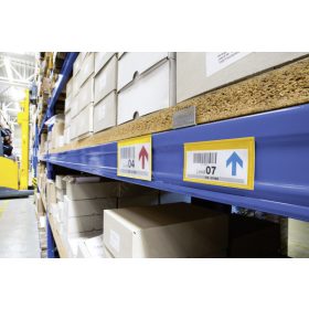 Mágneses logisztikai zseb 210x74mm (1757-04) sárga