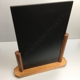   Elegant A5 krétás menütartó - FAtalp mahagóni -  (ELE-TE-ME)