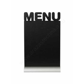   Menütartó A4 krétatábla - alumínium talp Securit® (FBTA-MENU)