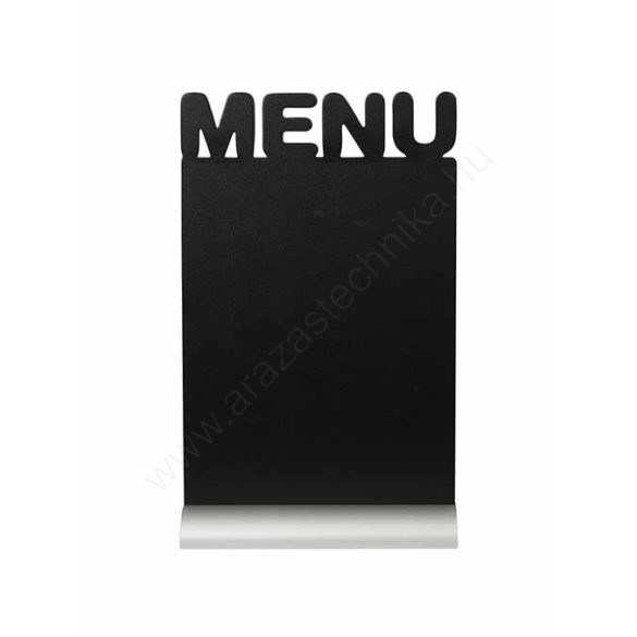 Menütartó A4 krétatábla - alumínium talp Securit® (FBTA-MENU)