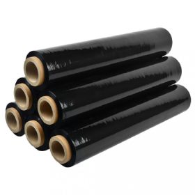   Kézi sztreccs fólia 2,5 kg 50 cm széles 23 mikron - FEKETE