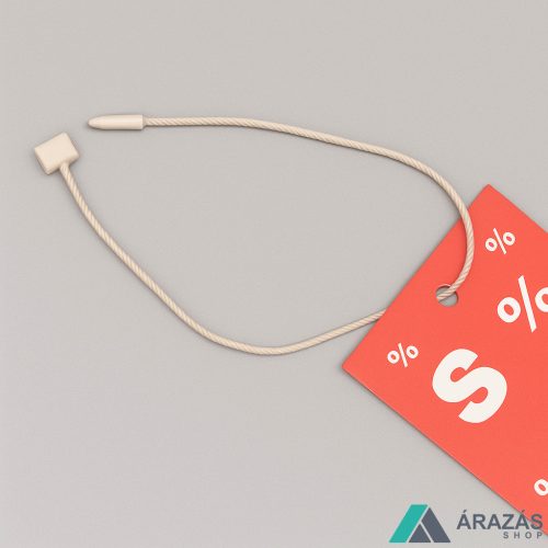 TEXTIL 12cm körszál PE - bézs zsinór (100db/cs)