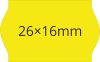 26x16mm citrom ORIGINAL árazócímke