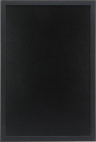 Krétatábla 60x80cm WOODY WALL - FEKETE keret (WBW-BL-60-80)