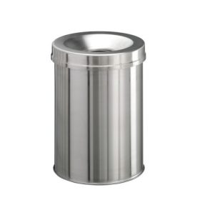   Szemetes SAFE 15L (3376-23) ROZSDAmentes acél - TŰZbiztos hulladékgyűjtő