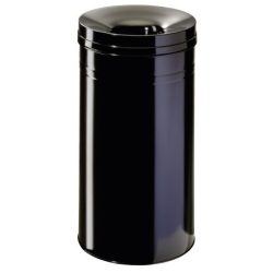   Szemetes SAFE 30L (3326-01) fekete TŰZbiztos hulladékgyűjtő - Alumínium