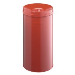   Szemetes SAFE 60L (3327-03) piros TŰZbiztos hulladékgyűjtő - Alumínium