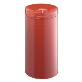   Szemetes SAFE 60L (3327-03) piros TŰZbiztos hulladékgyűjtő - Alumínium
