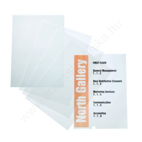 CRYSTAL SIGN REFILL - A4 átlátszó inzert (4835-19)