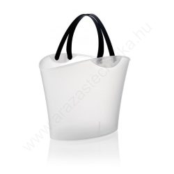 Bevásárló kosár Mini Shophie 6L  átlátszó fehér