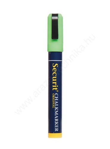 Krétamarker SMA510 (2-6 mm vágott hegy) ZÖLD - vízzel lemosható