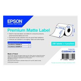 Epson prémium matt címketekercs (S045738)