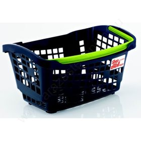 Bevásárló kosár 20L - Design COLOR -  ZÖLD fül