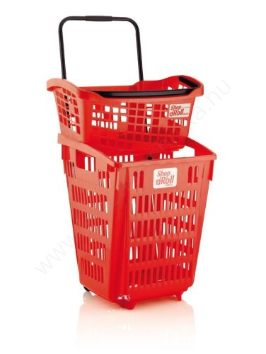 Bevásárló kosár 20L - Design COLOR - NARANCS fül