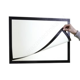   Duraframe® POSTER A2 - fekete infokeret (4995-01) öntapadó hátlap