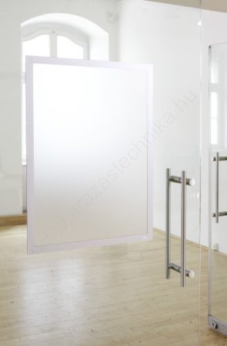 Duraframe® POSTER A2 - fekete infokeret (4995-01) öntapadó hátlap