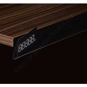 Ársín 4cmx1,25 m FEKETE - filmragasztó