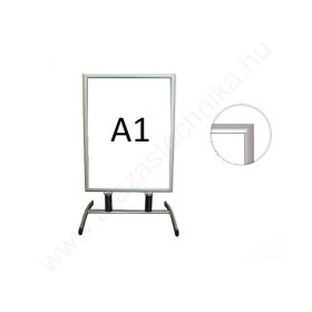   A1 SZÉLÁLLÓ Megállítótábla - SPRING - rugós széles talp