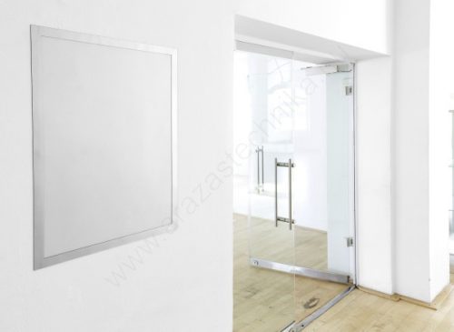 Duraframe® POSTER B2 - ezüst 50x70cm infokeret (5054-23) öntapadó hátlap