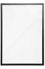 Duraframe® POSTER B1 - fekete 70x100cm infokeret (4992-01) öntapadó hátlap