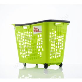 55L Gurulós bevásárló kosár - ZÖLD