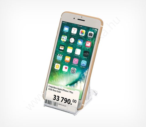 Termékbemutató tartó 93x60mm