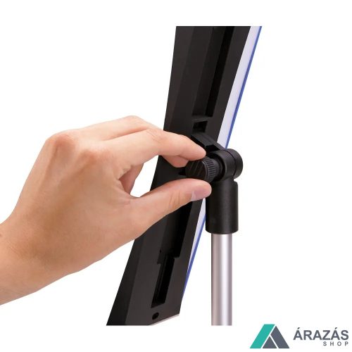 Kasszainfó 5xA4 FEKETE INFOSIGN keret + PVC