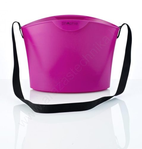 Bevásárló kosár SHOPHIE 15L - pink - egyfüles