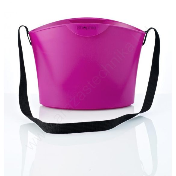 Bevásárló kosár SHOPHIE 15L - pink - egyfüles