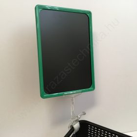   Zöldséges krétatábla szett:  A4 keret + krétatábla + 15cm magas csipesz