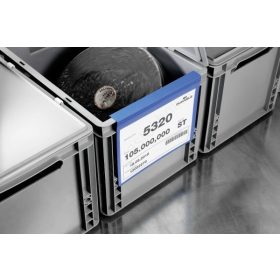   Logisztikai zseb RAKLAPRA - LÁDÁRA (A6 fekvő) 1721-07 kék