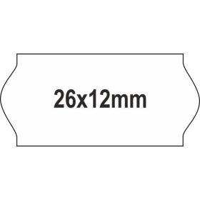   26x12mm árazócímke REM - visszaszedhető ragasztó (1.400db/tek)