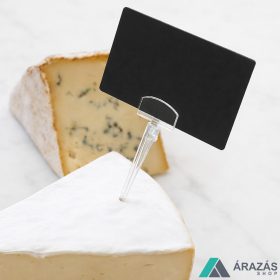   Beszúrható krétás ártábla szett- A7 + akril TÜSKE (10 cm) fagylalt árjelző